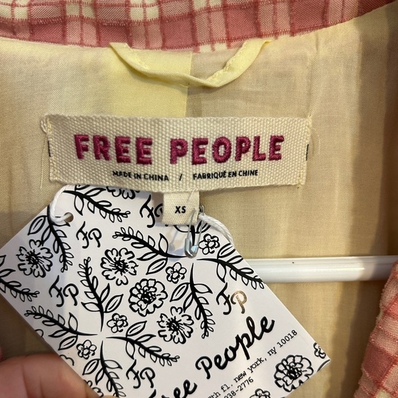 10. Free People Olivia Blazer NWT Size XS - Picture 10 of 14